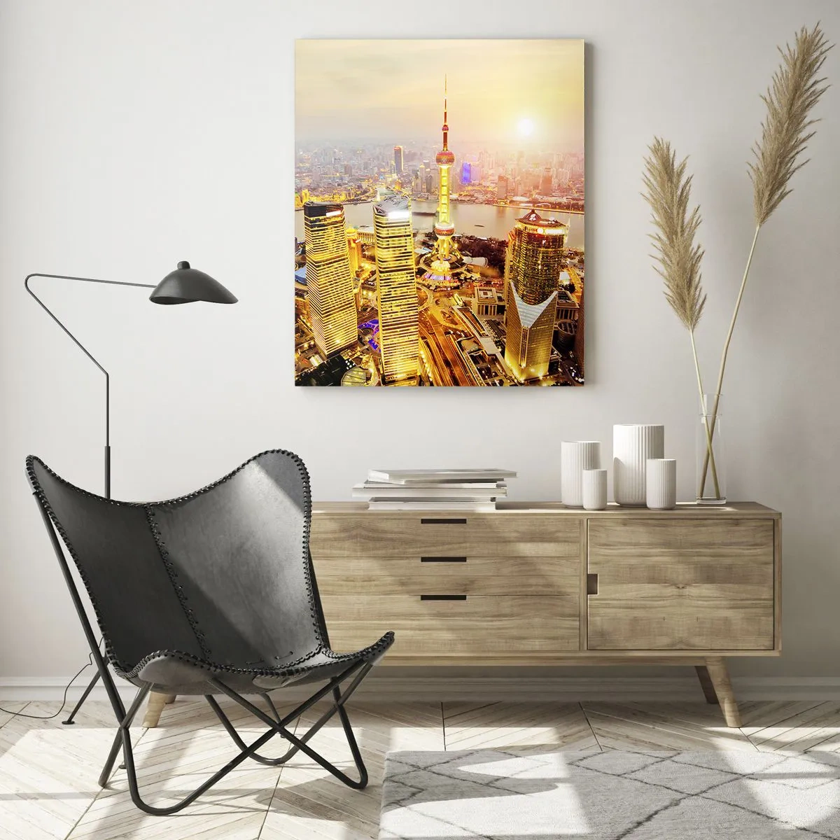 Obraz na skle - Asijský sen - 50x70 cm
