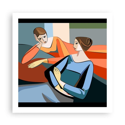 Plakát - Chvíle svěření - 60x60 cm