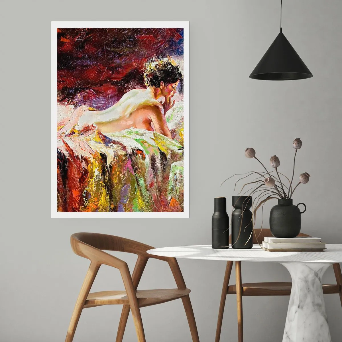 Plakát - Zamyšlená Venuše - 70x100 cm