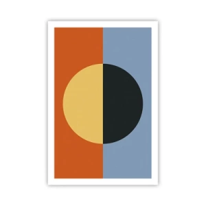 Plakát - Kompozice tepla a chladu - 61x91 cm