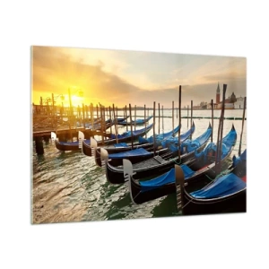 Obraz na skle - Než nastane zmatek - 100x70 cm