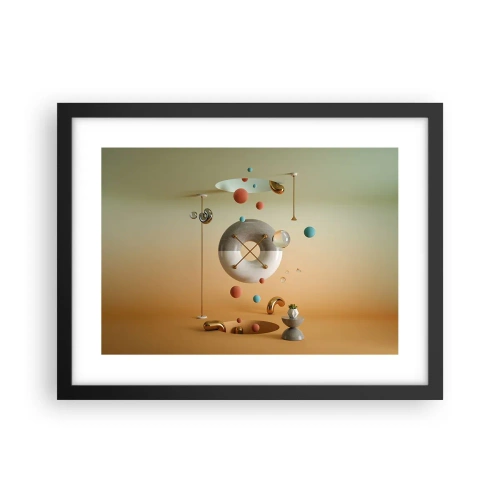 Plakát v černém rámu - Vše je možné - 40x30 cm