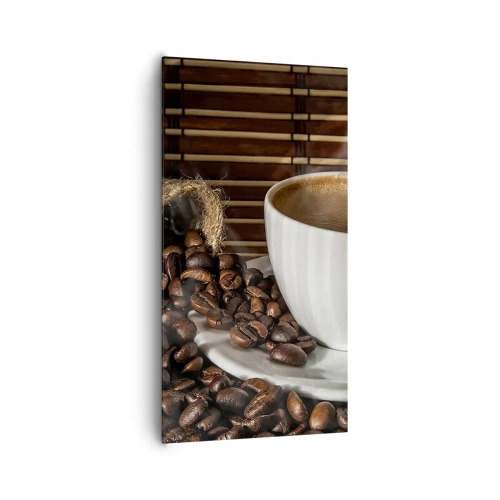 Obraz na plátně - Černost uhlí, průzračnost jantaru - 65x120 cm