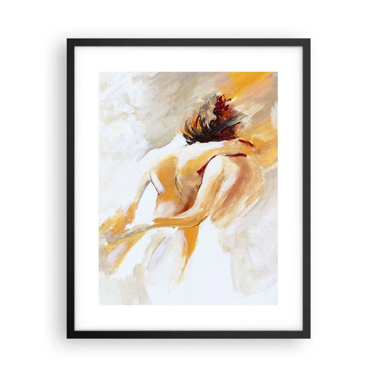 Plakát v černém rámu - Blízkost v nebi - 40x50 cm