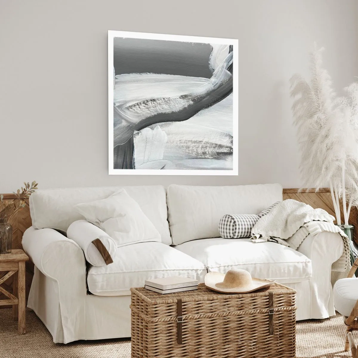 Plakát - Pevným pohybem - 30x30 cm