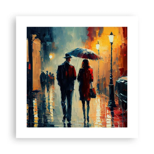 Plakát - Městská love story - 40x40 cm