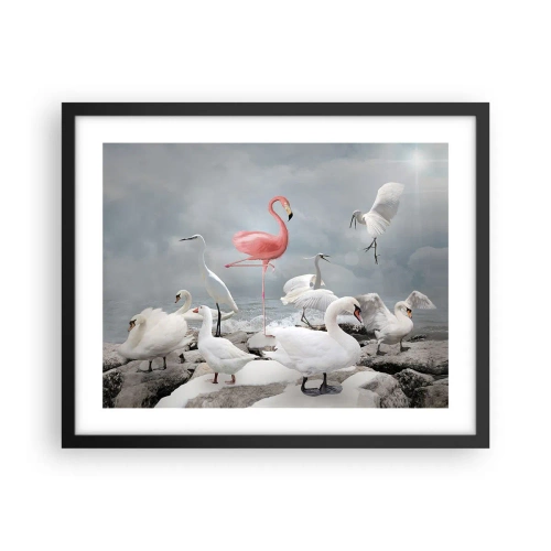 Plakát v černém rámu - Kde jsem se tu vzal? - 50x40 cm