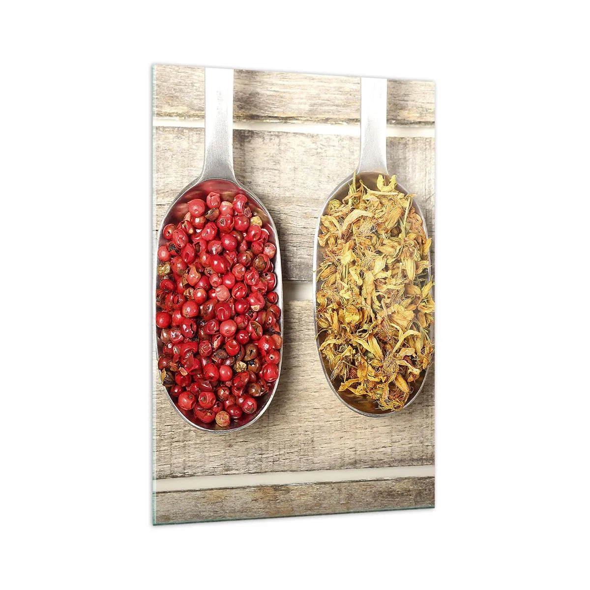 Obraz na skle - Kuchyňská magie - 70x100 cm