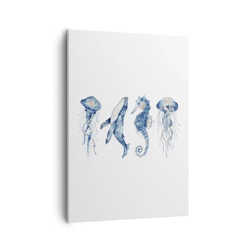 Obraz na plátně - Mořská divočina - 50x70 cm