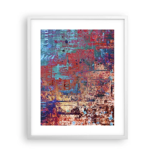 Plakát v bílém rámu - Paměť a zapomnění - 40x50 cm