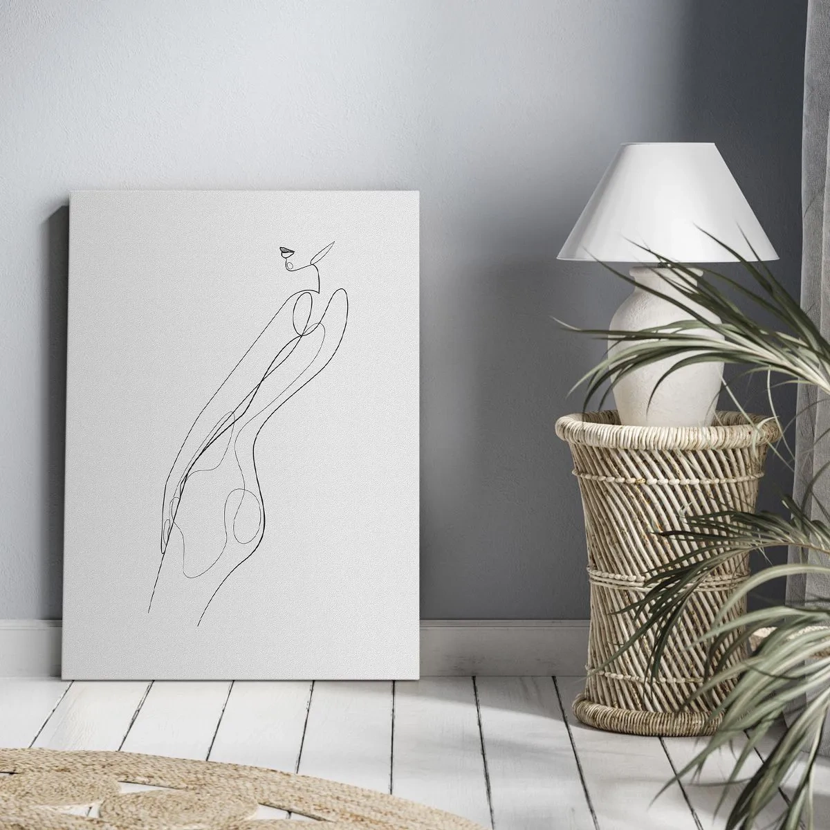 Obraz na plátně - Pouze slib - 50x70 cm