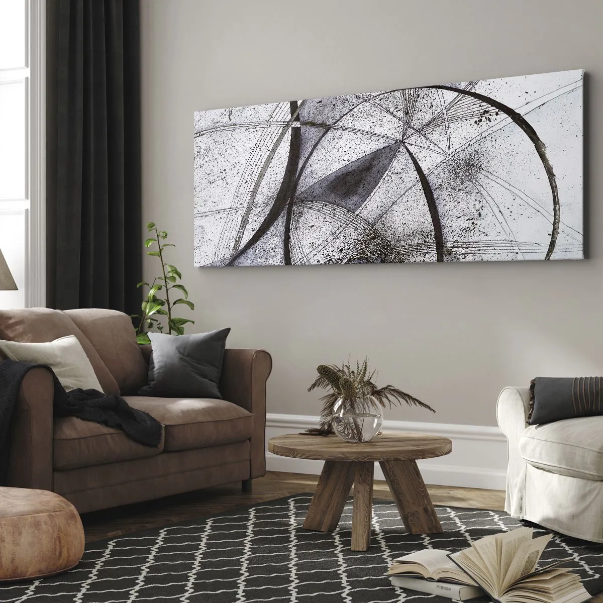 Obraz na plátně - Futuristická fantazie - 100x40 cm