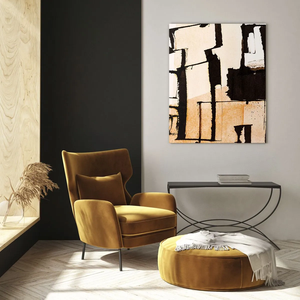 Obraz na skle - Avšak pořádek - 70x100 cm