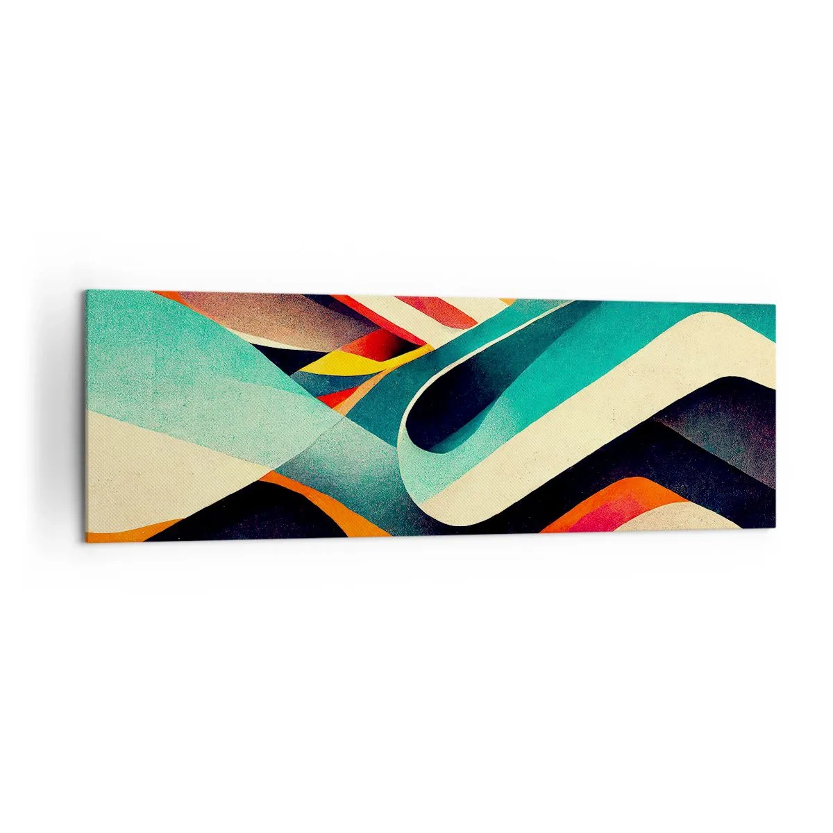 Obraz na plátně - Intenzivní kompozice - 160x50 cm