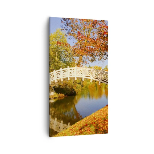 Obraz na plátně - Na bílém můstku vzdechů - 55x100 cm