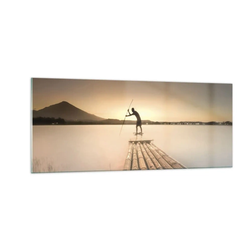 Obraz na skle - Před odpočinkem - 100x40 cm