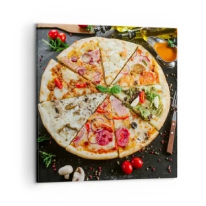 Obraz na plátně - Vějíř chutí - 50x50 cm