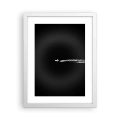 Plakát v bílém rámu - Do jiné dimenze - 30x40 cm