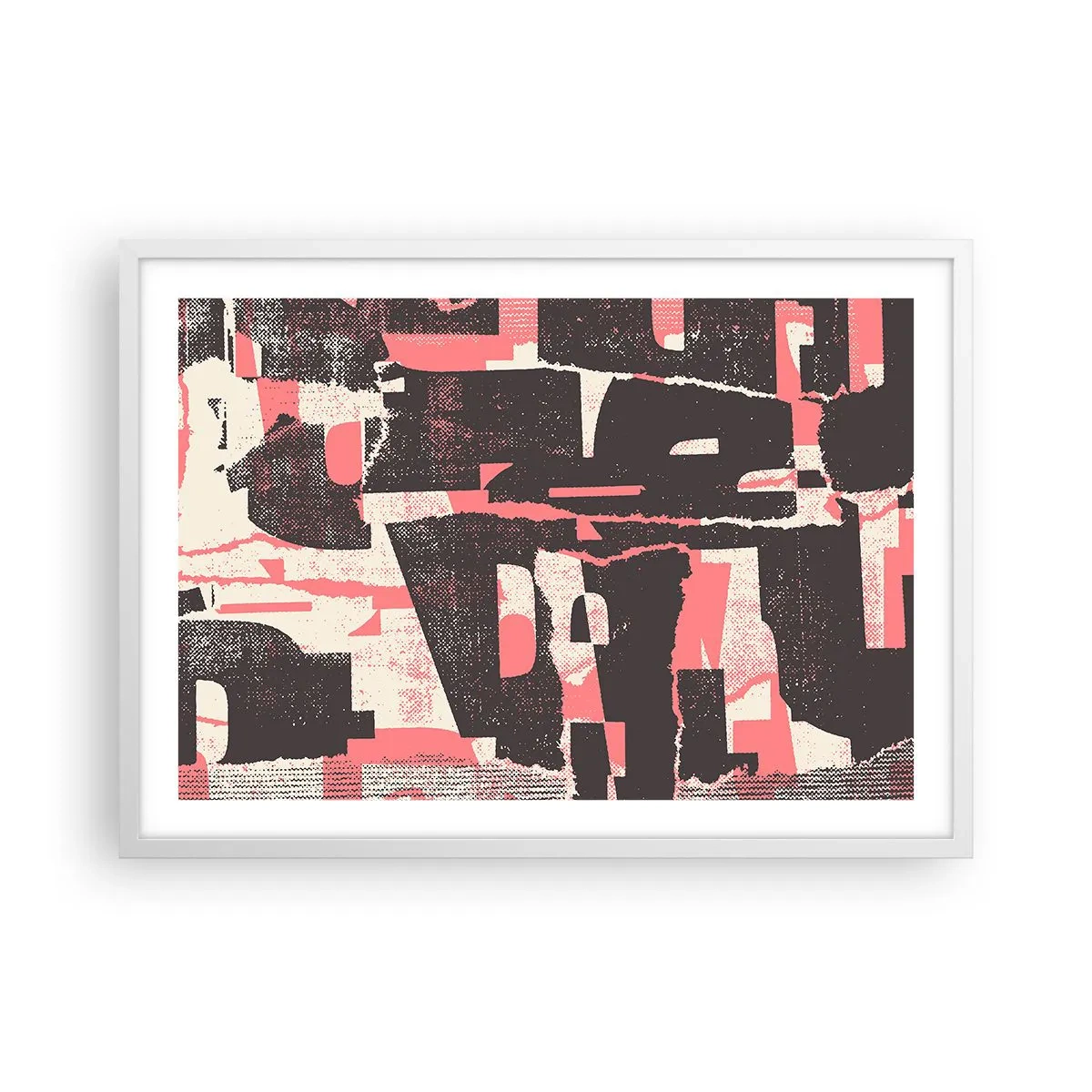 Plakát v bílém rámu - Celý tento shon - 70x50 cm