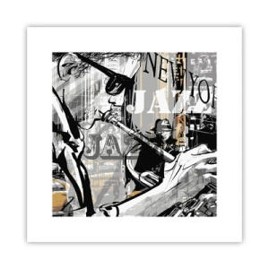 Plakát - V rytmu New Yorku - 30x30 cm