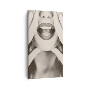 Obraz na plátně - Už jdu! - 45x80 cm