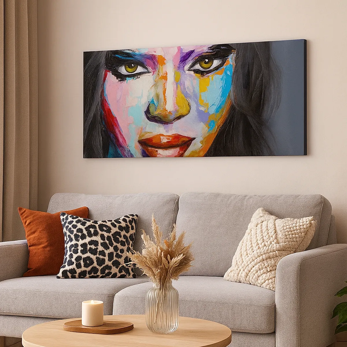 Obraz na plátně - Nejde odtrhnout oči - 30x30 cm