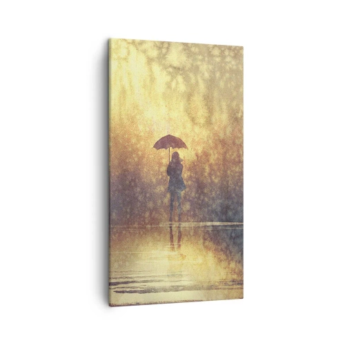 Obraz na plátně - Cítím, že se na mě někdo dívá - 45x80 cm