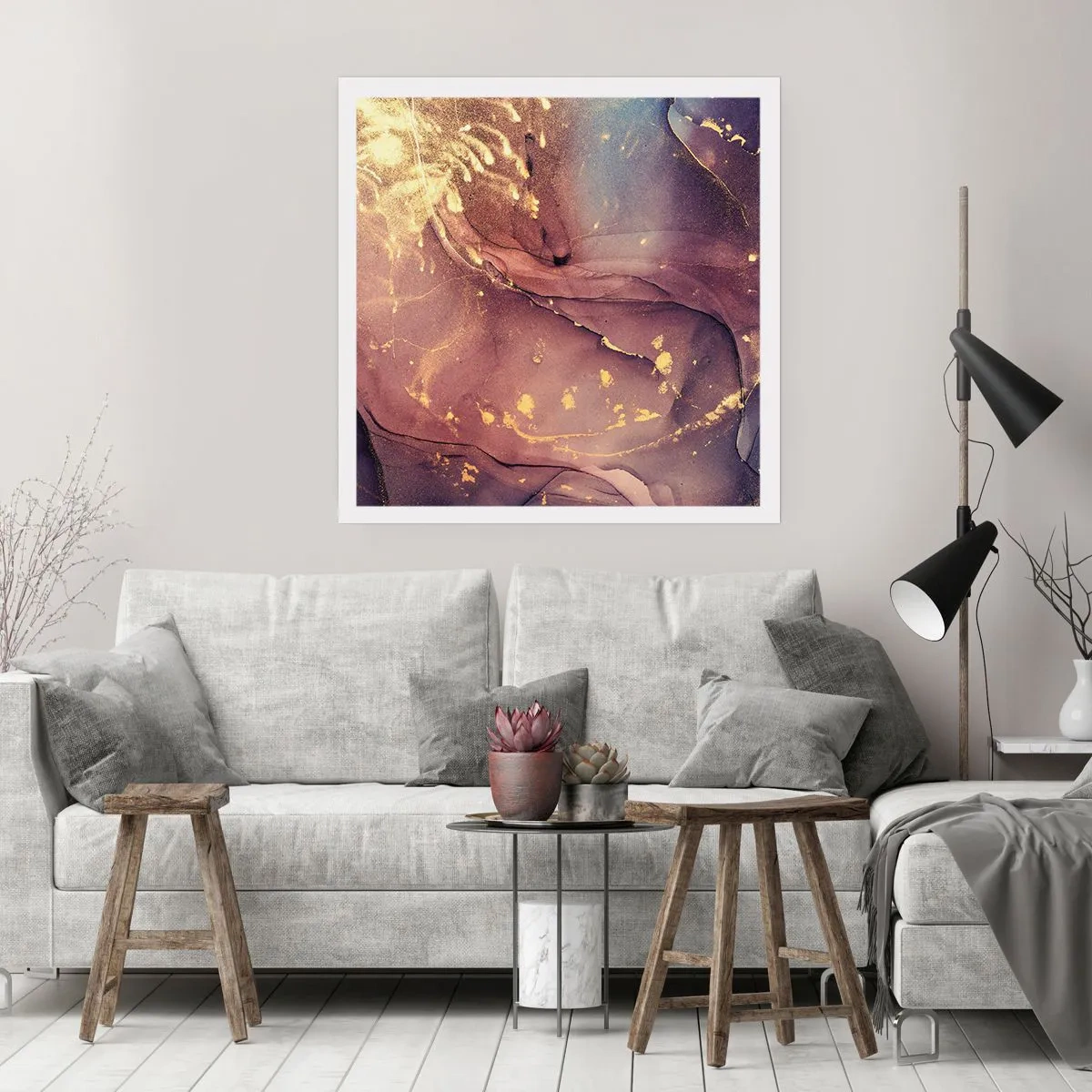 Plakát - Hmota a duch - 60x60 cm