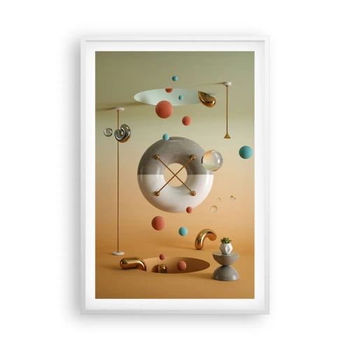 Plakát v bílém rámu - Vše je možné - 61x91 cm