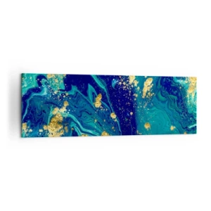 Obraz na plátně - Plátky slunce  - 160x50 cm