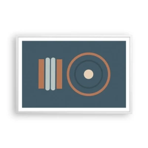 Plakát v bílém rámu - Podstata věcí - 91x61 cm