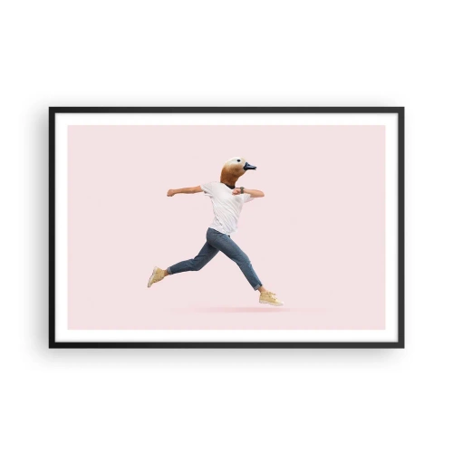 Plakát v černém rámu - Špetka absurdity - 91x61 cm