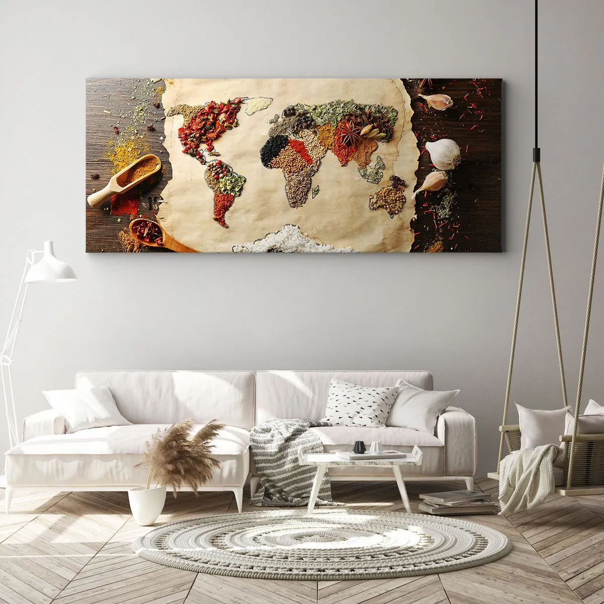 Obraz na plátně - Všechny chutě světa - 120x50 cm