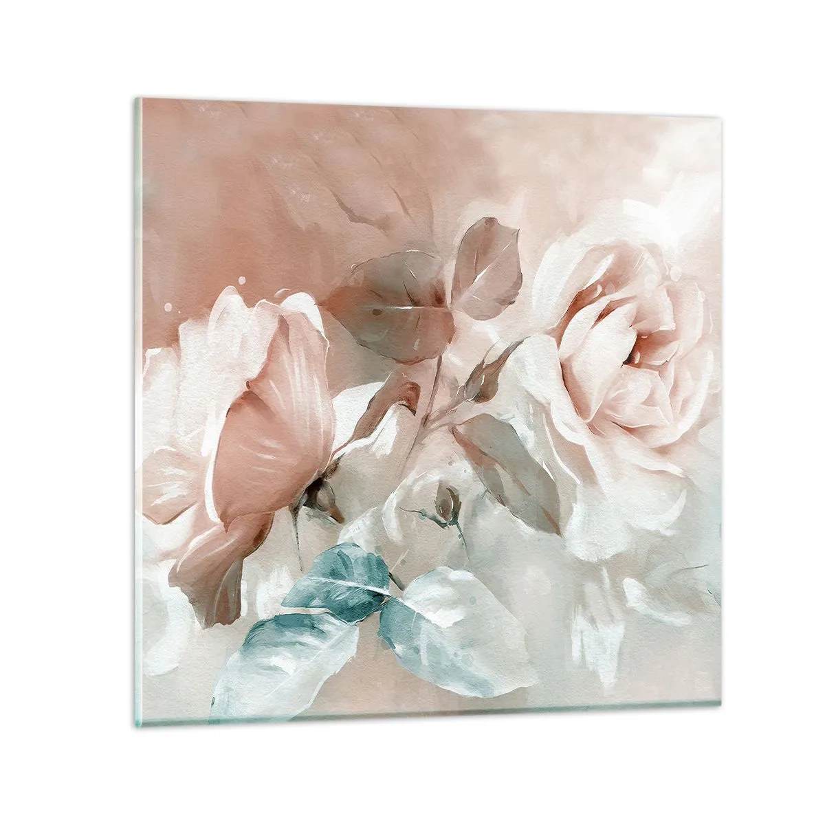 Obraz na skle - Duch romantismu - 60x60 cm