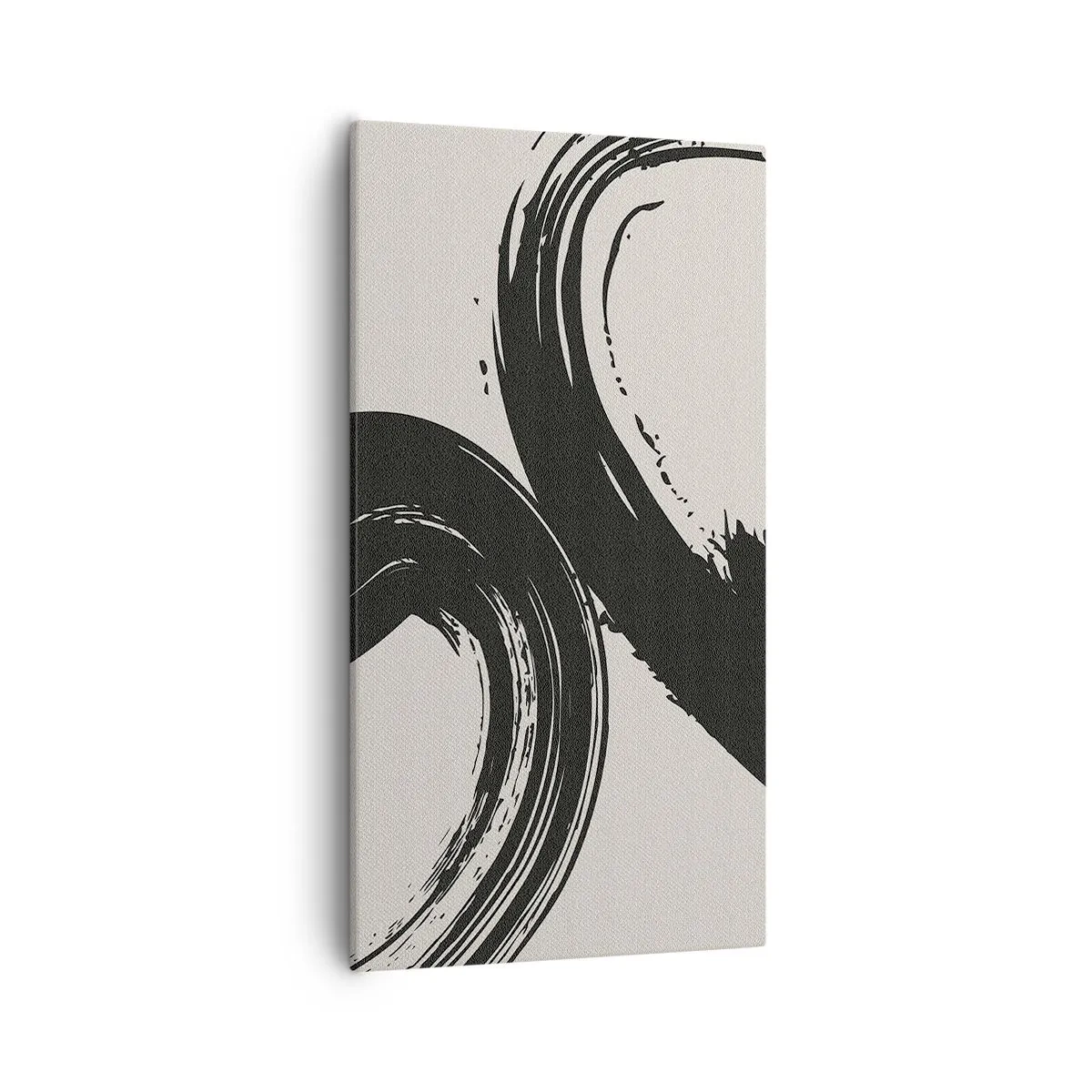 Obraz na plátně - Rozmáchle a dokola - 55x100 cm