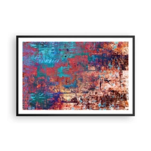 Plakát v černém rámu - Paměť a zapomnění - 91x61 cm