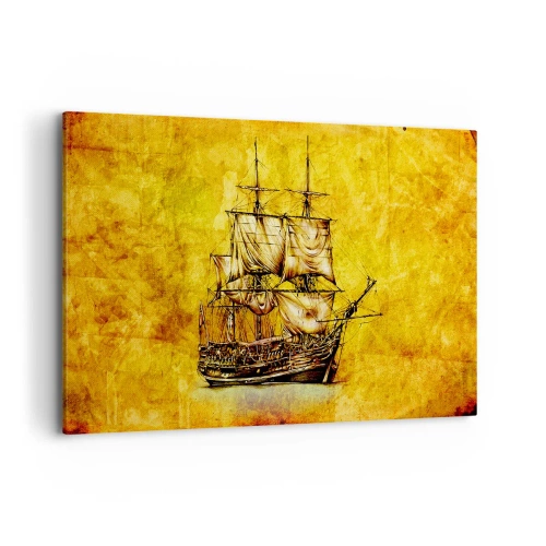 Obraz na plátně - Směr Tortuga! - 120x80 cm