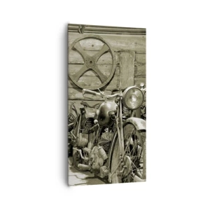 Obraz na plátně - V kůlně strýce Vládi - 65x120 cm