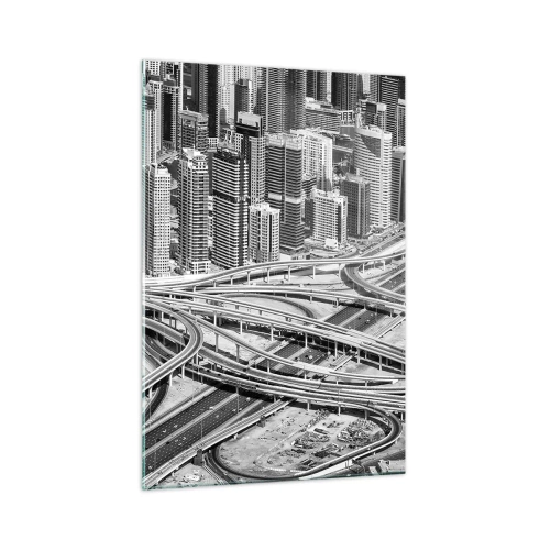 Obraz na skle - Dubaj – nemožné město - 70x100 cm