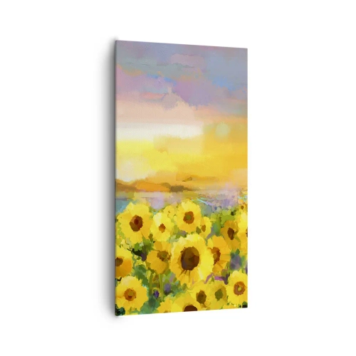 Obraz na plátně - Samotné slunce sestoupilo na zem - 65x120 cm