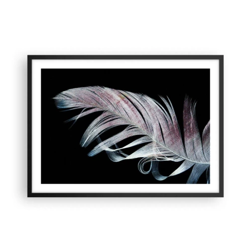 Plakát v černém rámu - Přemýšlejte o dotyku - 70x50 cm