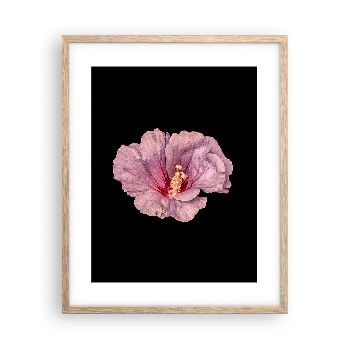 Plakát v rámu světlý dub - Přímo do srdce - 40x50 cm