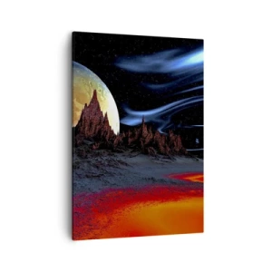 Obraz na plátně - Neznámý svět - 50x70 cm