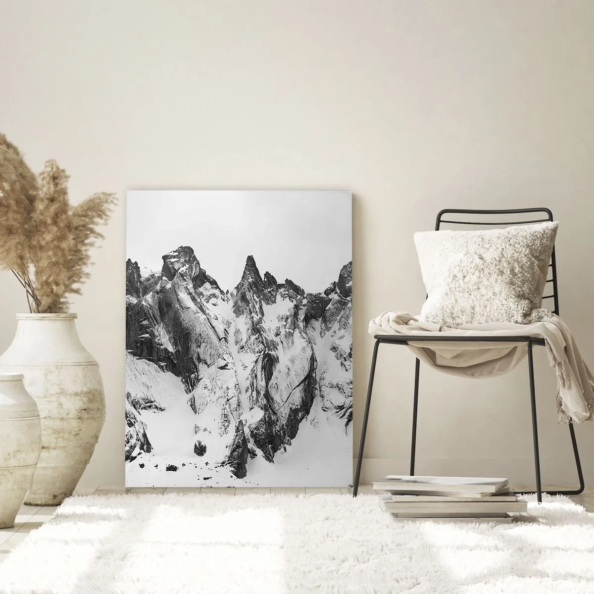 Obraz na skle - Hrozivý žulový hřeben - 50x70 cm