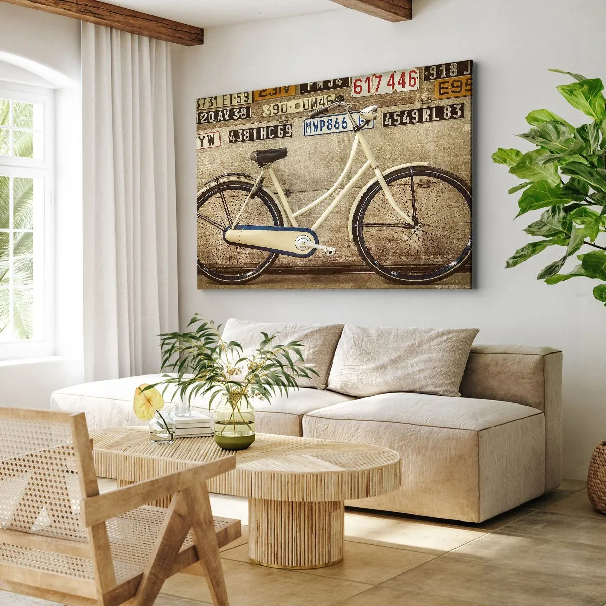 Obraz na plátně - Bez komplexů - 70x50 cm
