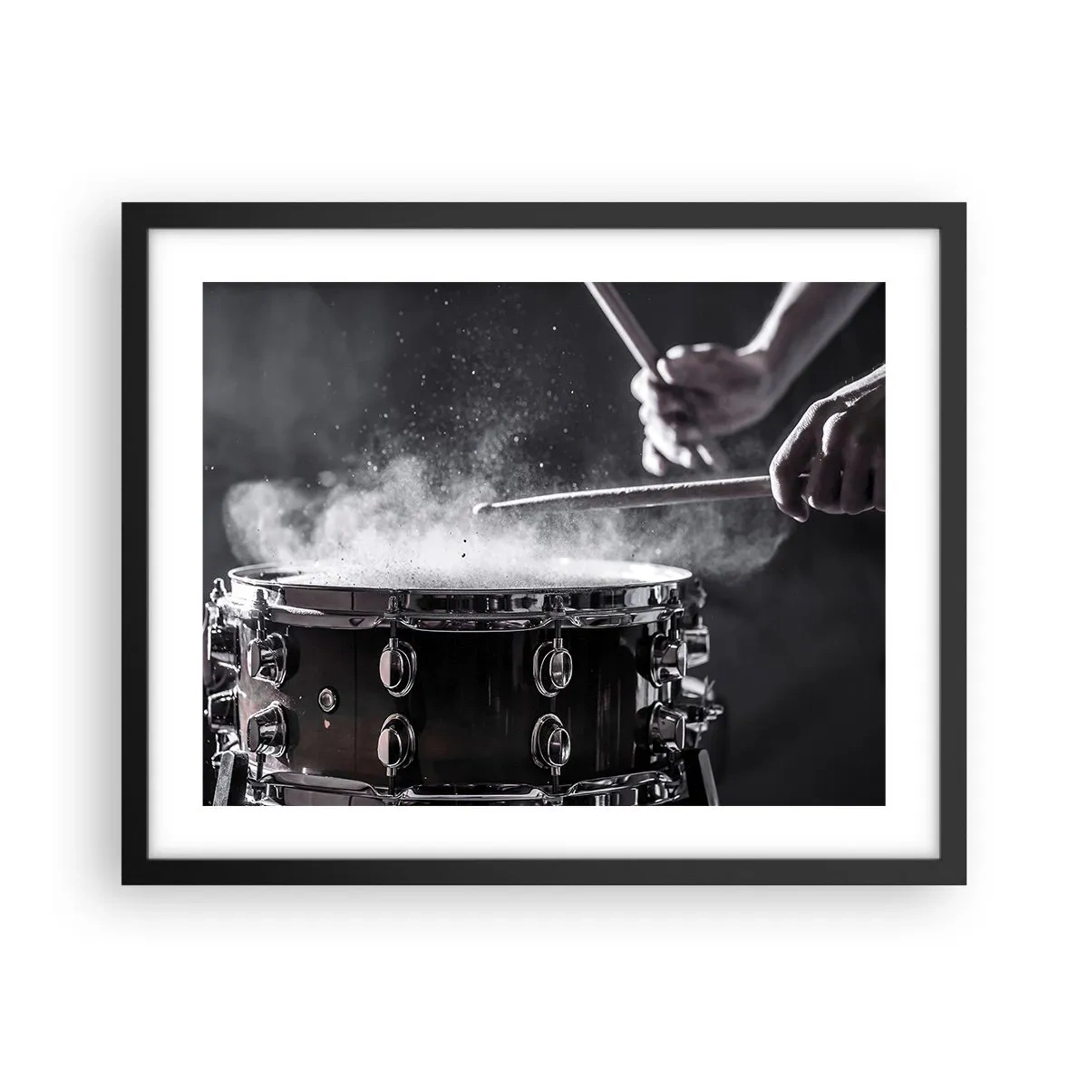 Plakát v černém rámu - Puls hudby - 50x40 cm
