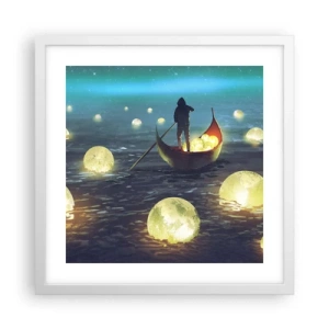 Plakát v bílém rámu - Věci, o nichž se filozofům nezdá - 40x40 cm