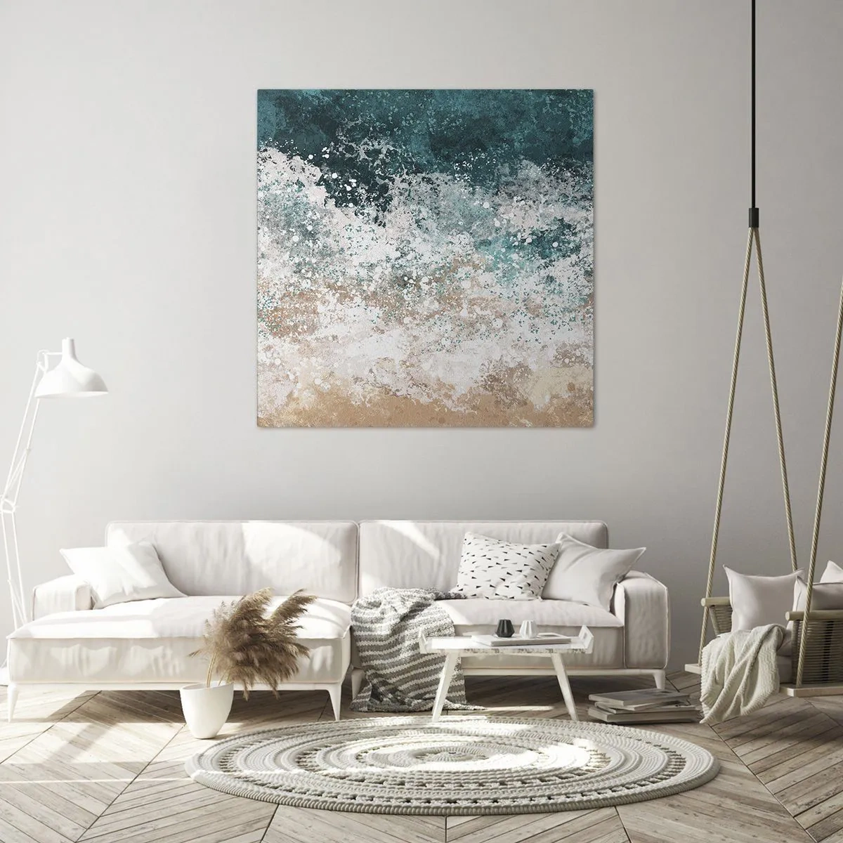Obraz na plátně - Mořské příběhy - 50x50 cm