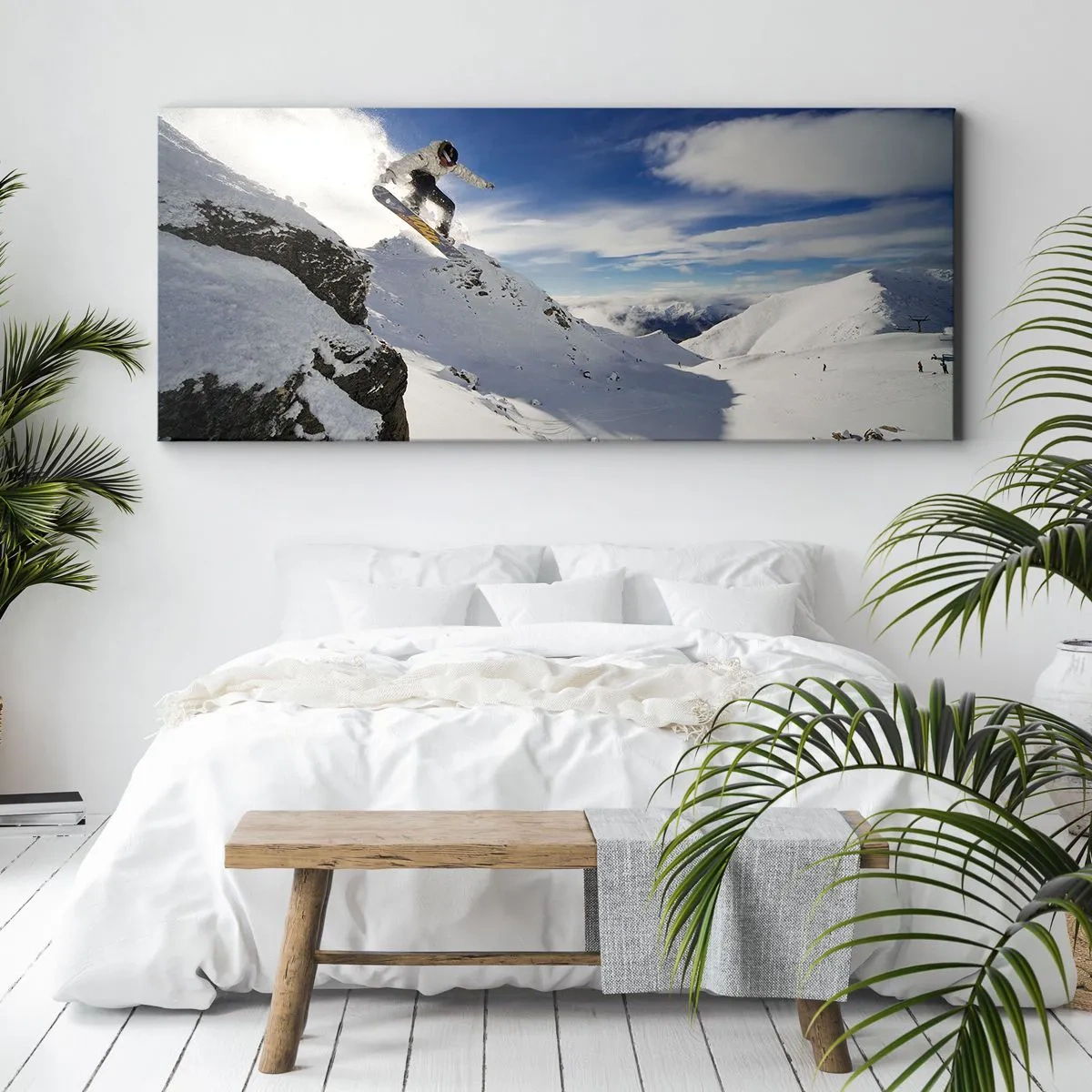 Obraz na plátně - Svoboda bez hranic - 160x50 cm