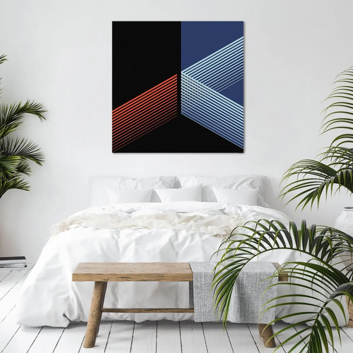 Obraz na plátně - Jednoduchý příběh - 70x70 cm